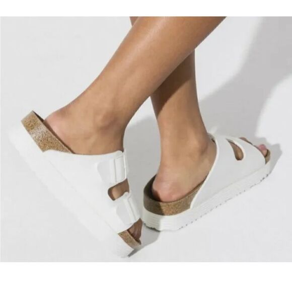BIRKENSTOCK Papillio Arizona Womens Platform Sandals size 8 nwt - Picture 2 of 8